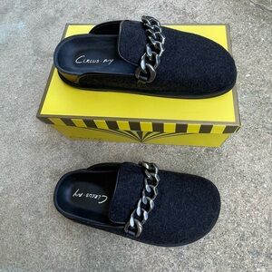 Circus By Sam Edelman Jillian Embellished Mule Flats Sz 7M